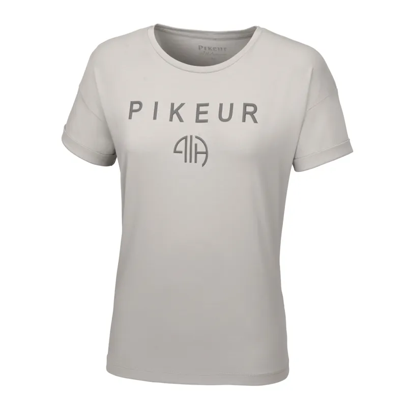 Pikeur Tiene Athleisure Ladies T-Shirt - Velvet Grey